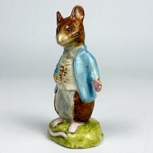 Beatrix Potter Johnny Town-Mouse 1954 F Warne Porcelain Figurine Beswick